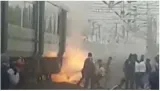 Fire in bhopal delhi vande bharat express coach in madhya pradesh  22 passengers onboard