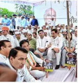 Rajasthan cong  flays bjp’s attempts to target rahul