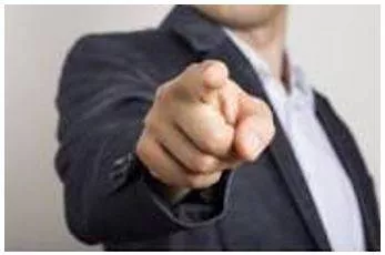 Pointing - Having a sharpened or tapered tip or end.