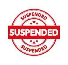 Suspended meaning