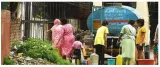 Displaced residents rue lack of relief measures  water supply