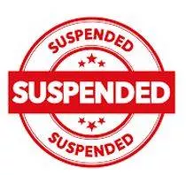 Suspended meaning