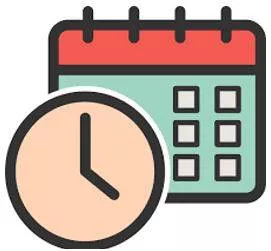 Scheduled meaning
