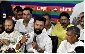 Chirag says his concerns met  bags hajipur seat