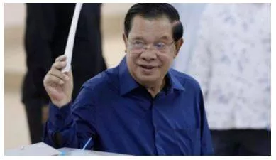 Cambodian prime minister hun sen says he will step down in 3 weeks and his son will succeed him