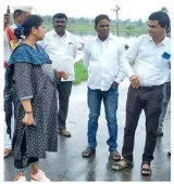 Godavari water level continues to rise in telangana and a p 