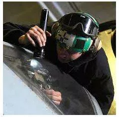 Inspected - To look at something closely or in great detail