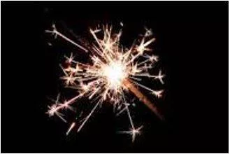 Sparked - Emit sparks of fire or electricity.