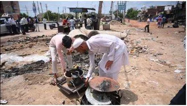 11 held after mob attacks meat shop in bhiwadi amid communal violence in haryana