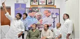 Invoking ysr  cong  launches selfie campaign to counter kcr claims