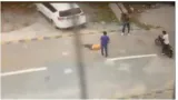 On camera  bjp leader shot dead during evening walk in up's moradabad