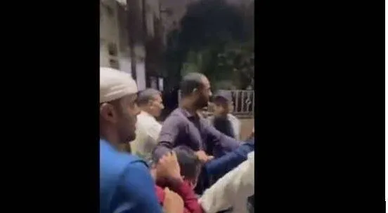 Video of muslim youth beaten at bandra surfaces  ‘in name of love jihad’  aimim