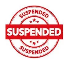Suspension meaning
