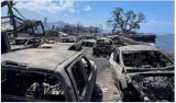 At least 55 dead in maui wildfires