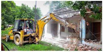 Gandhian institute buildings in varanasi pulled down
