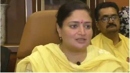 Bjp mp's ‘misunderstanding’ reaction after verbal spat with gujarat mla rivaba jadeja