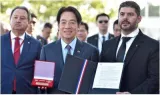 Taiwan’s lai vows to ‘resist annexation’ on trip to u s 