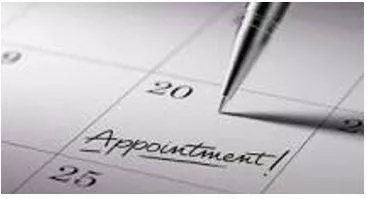 Appointed - Decided on beforehand