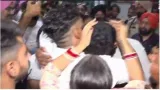 Watch  indian youths  freed from libya jail  in tears as they meet parents in delhi after 6 months