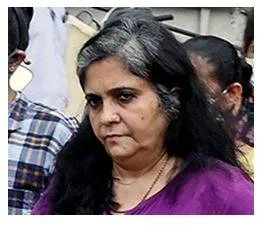 High drama at iisc bengaluru after security staff attempt to stop teesta