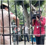 Delhi police restricts entry to cpi m  owned building during seminar on g 20