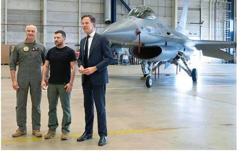 Kyiv welcomes netherlands decision to hand over f 16s