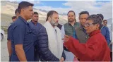 People in ladakh raising concern over china taking away grazing land  rahul