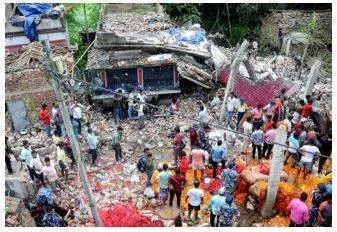 Eight killed in blast at illegal fireworks unit in west bengal