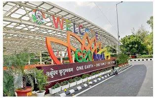 G 20 summit  aap  bjp spar over credit for beautifying city
