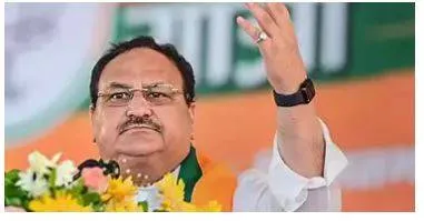 Opposition alliance spreading 'poison'  reject it  bjp chief nadda in poll bound mp