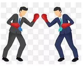 Confrontation - Come face to face with (someone) with hostile or argumentative intent.
