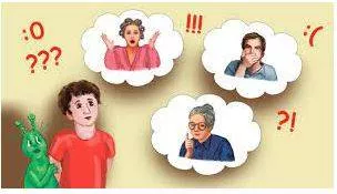Expressed - to show something such as a feeling or an opinion by words or actions