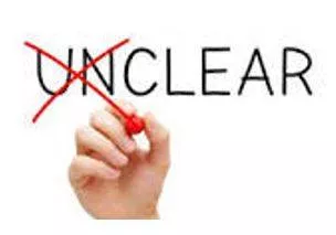 Clarity - Make (a statement or situation) less confused and more comprehensible