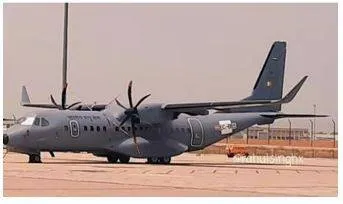 Indian air force takes delivery of first c 295 aircraft from airbus in spain