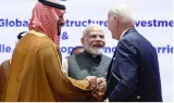 India  saudi arabia join eu and u s  for an economic corridor project