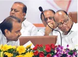 Sharad pawar faction seeks disqualification of mlcs in ajit led rebel ncp group