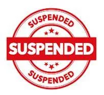 Suspension meaning