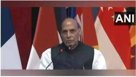 Pm modi gave mantra for indo pacific  defence minister rajnath singh