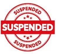 Suspended - Imposed by a judge or court but not enforced as long as no further offence is committed within a specified period.