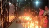 Manipur violence  candlelight vigil in imphal over killing of two students  video