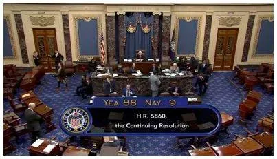 Us congress passes stopgap bill to avert government shutdown