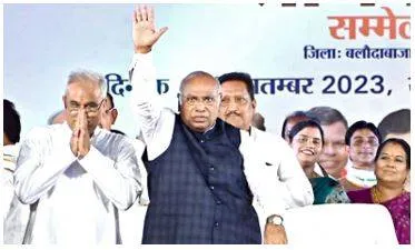 Kharge calls women’s reservation bill a ‘jumla’ by bjp to garner votes