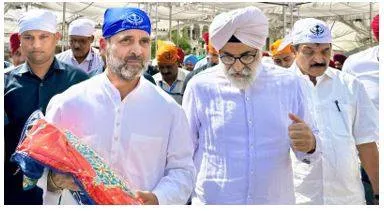 Rahul on ‘spiritual tour’ pays obeisance at golden temple  visits ramlok in himachal