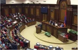 Armenia’s parliament votes to join icc  straining ties with ally russia