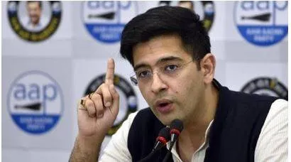 Raghav chadha of aap moves delhi hc against trial court over bungalow allocation