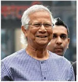 Nobel laureate yunus appears before graft watchdog over multiple charges