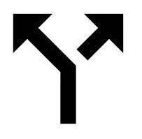 Divert - Cause (someone or something) to change course or turn from one direction to another.