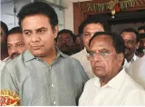 Brs working president calls on former telangana cong  chief  extends invitation to join party