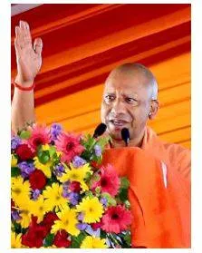 At outreach event for dalits  adityanath invokes ambedkar