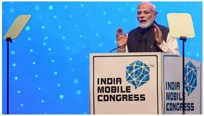 'earlier government was outdated like old phones' pm modi's dig at opposition parties